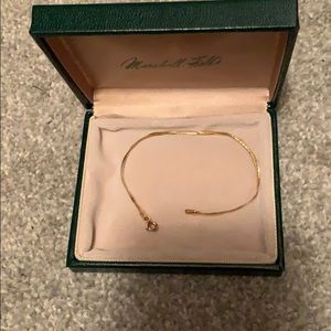 Ladies 14k bracelet